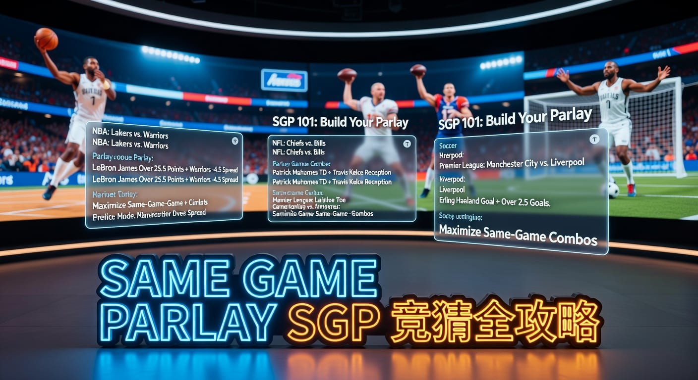 same game parlay SGP：规则、思路与实战判断