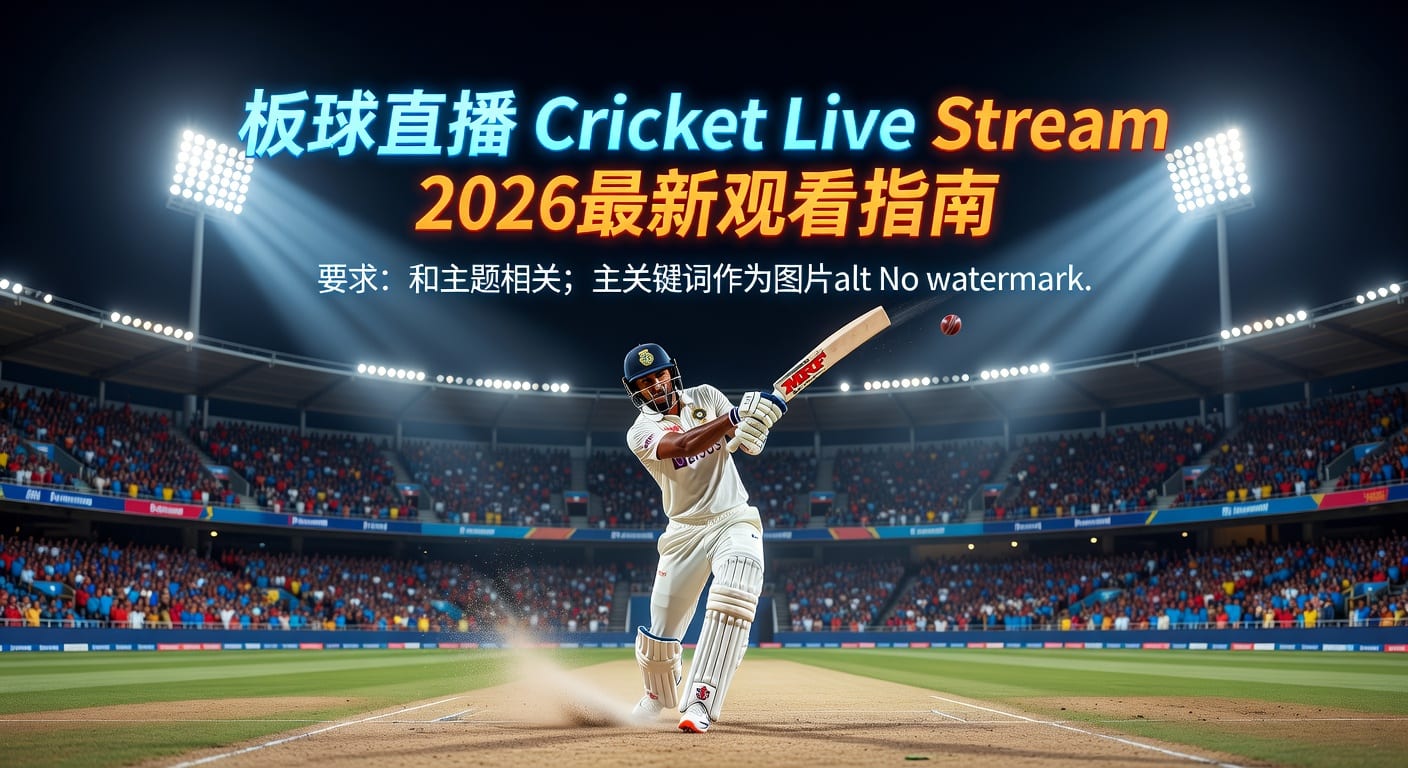 板球直播 Cricket Live Stream：赛程、画质与观看指南