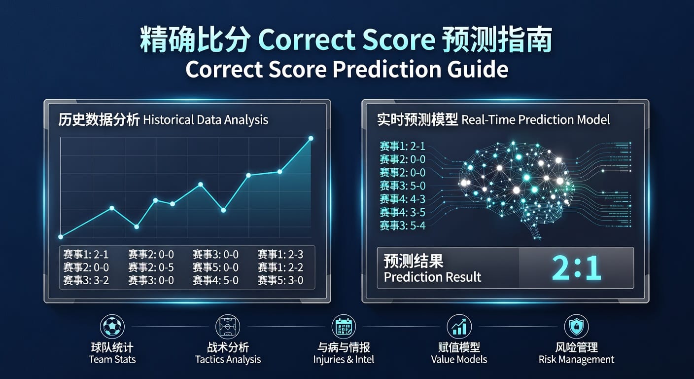 精确比分 correct score：赛前判断与实战思路全解