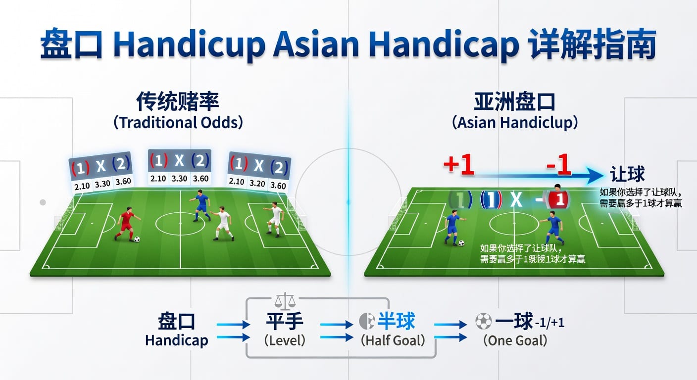亚洲盘 asian handicap：盘口逻辑与实战判断